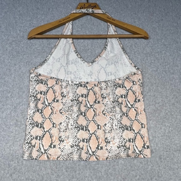 American Eagle Shirt Women's  Medium Halter Top Back - Picture 2 of 3